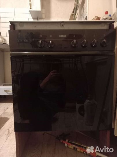 Варочная газовая панель+электр. духовой шкаф bosch