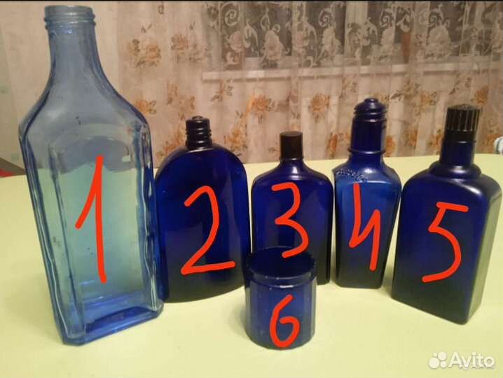 Кобальтовое стекло Германии