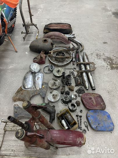 Запчасти мотоцикл jawa (ява 360)