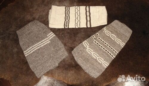 Наколенники из натуральной шерсти