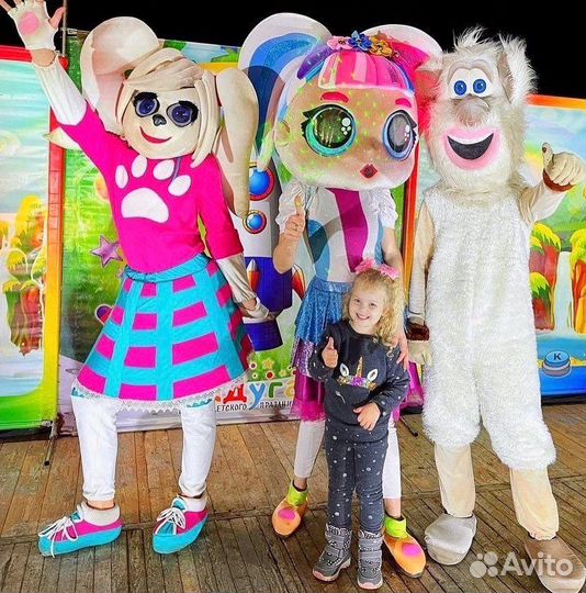 Аренда / прокат ростовых кукол И костюмов