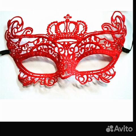 Маска кружевная красная и розовая маски кружево