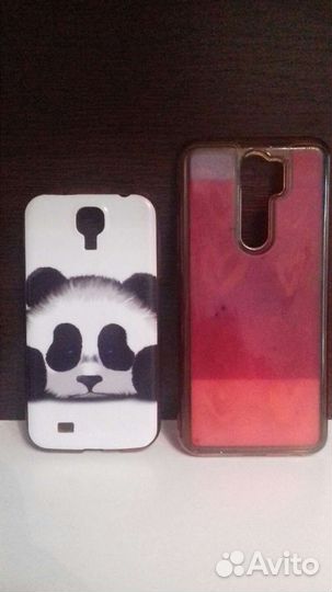 Чехлы для смартфона б/у,цена за оба