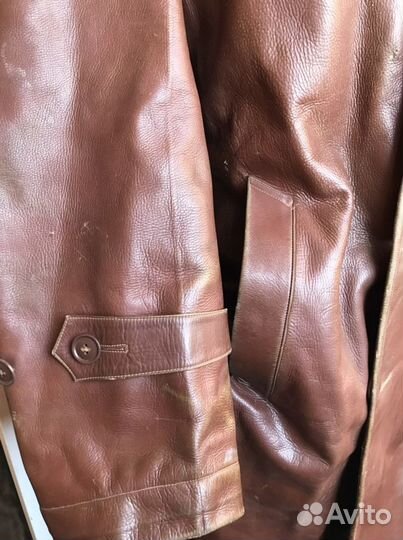 Кожаный плащ ркка ремни кобуры