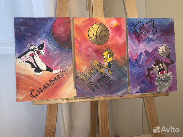 Картины баскетбольной тематики