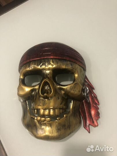 Маска череп скелет
