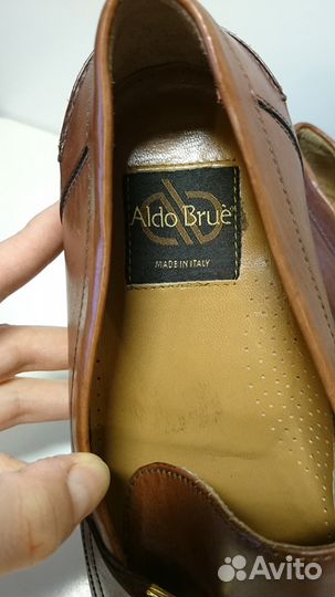 Итальянские ботинки Aldo Brue 9 1/2(44-45) Италия