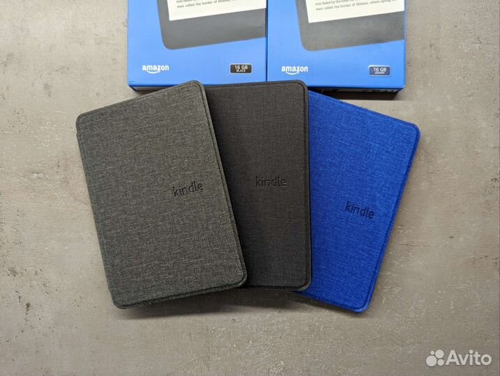 Amazon Kindle 2022 16 gb с чехлом