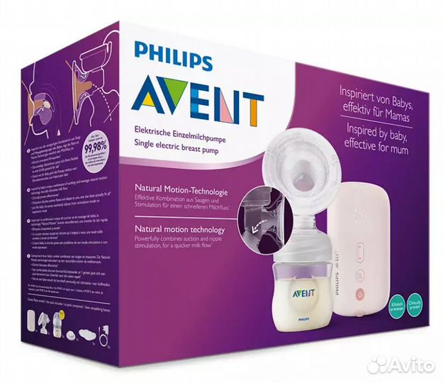 Молокоотсос электронный Philips Avent SCF395/11