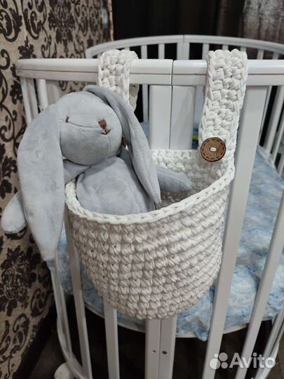 Корзинка на детскую кроватку