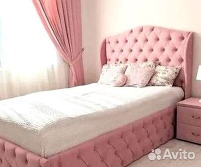 Кровать мягкая односпальная на заказ