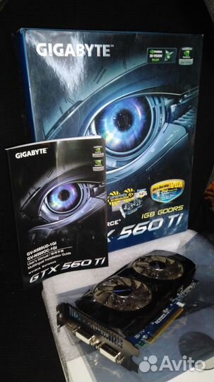 Видеокарта gtx 560ti