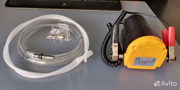 Насос для откачки масла из двигателя через щуп