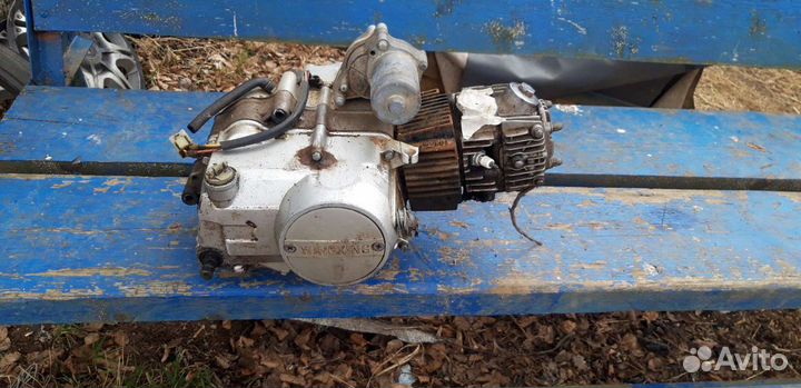 Двигатель на мопед альфа 110