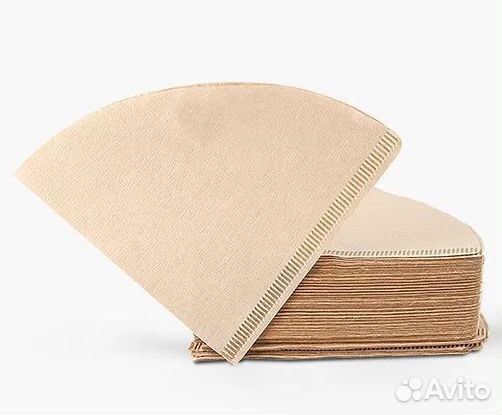 Фильтры бумажные для воронки v60, 1-4 чашки,100 шт