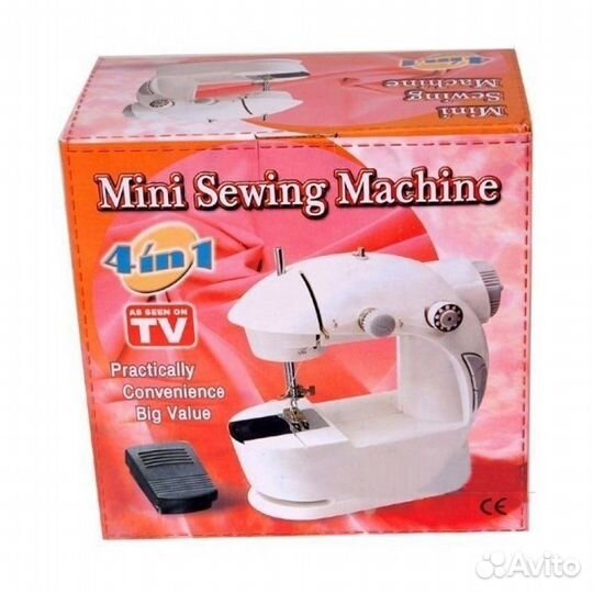 Мини швейная машина 4в1 Mini Sewing Machine