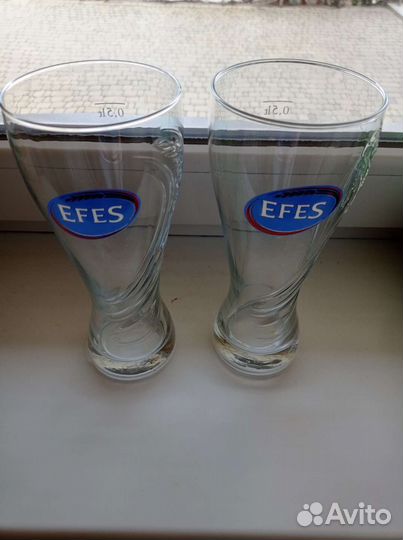 Пивные бокалы по 0.5