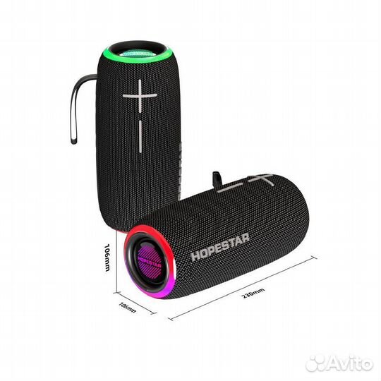 Портативная колонка hopestar P35 Light 10W*2 BK