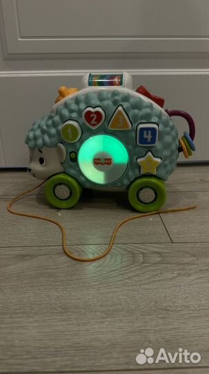 Fisher price линкималс обучающий ежик