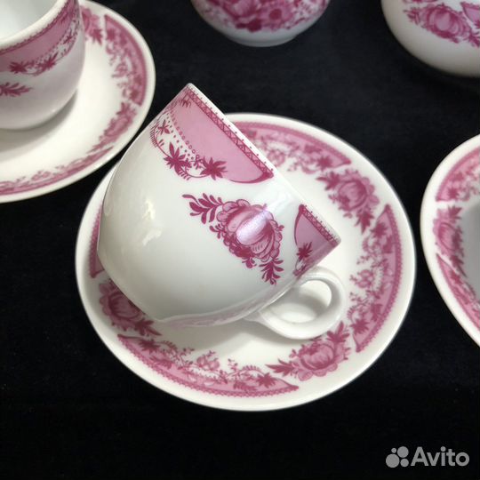 Кофейный сервиз « Розовый сад
