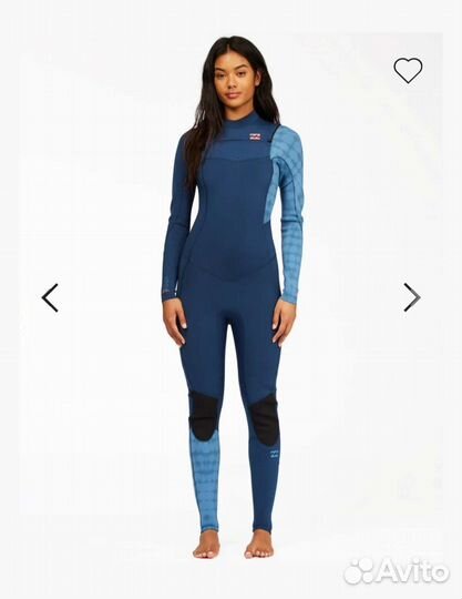 Гидрокостюм Billabong женский 4/3 мм