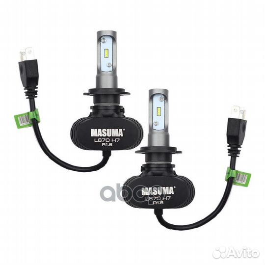 Лампа H7 12V 55W PX26D LED L670 Masuma