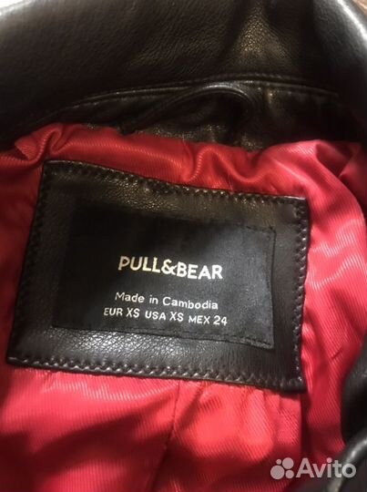 Кожанка женская Pull &bear