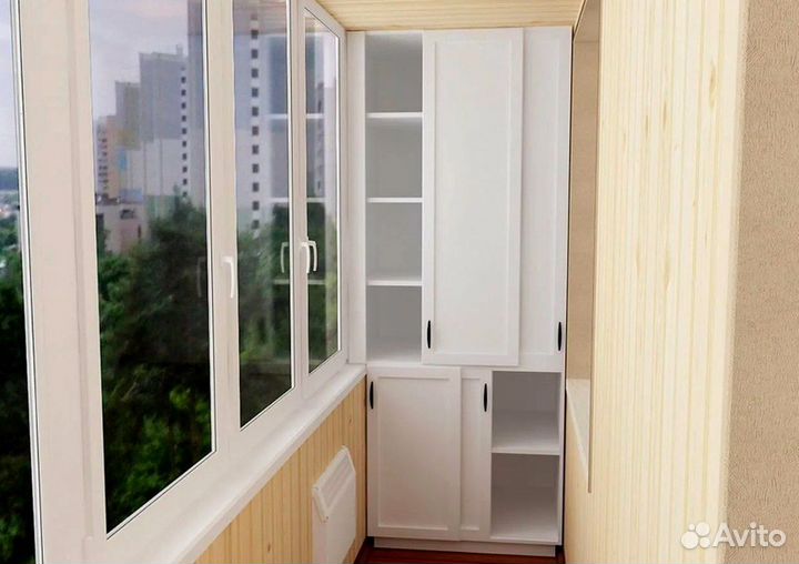 Шкаф на балкон по вашим размерам