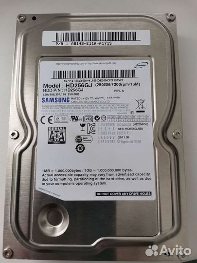 Жесткий диск samsung