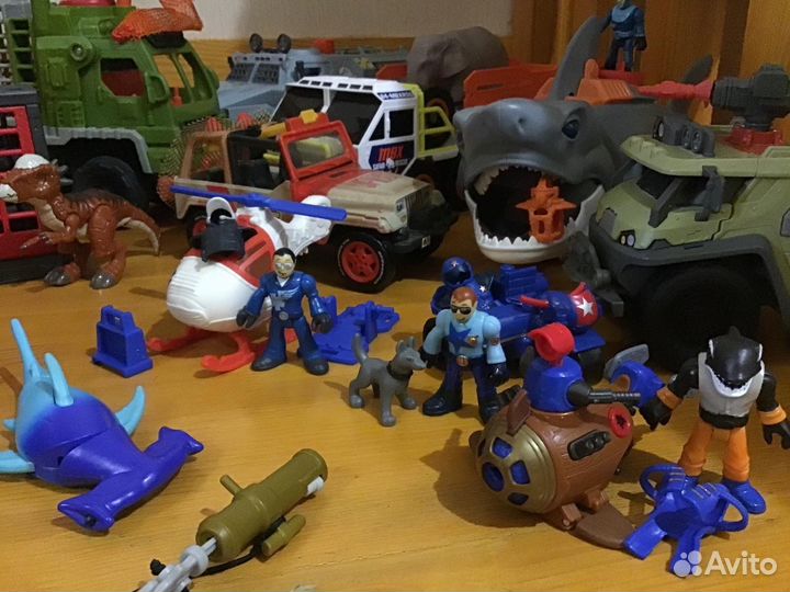 Игрушки jurassic world imanginext