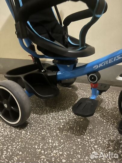 Детский велосипед с родительской ручкой