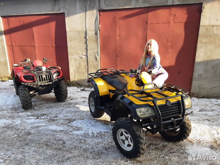Квадроцикл cfmoto cf moto 500 после то