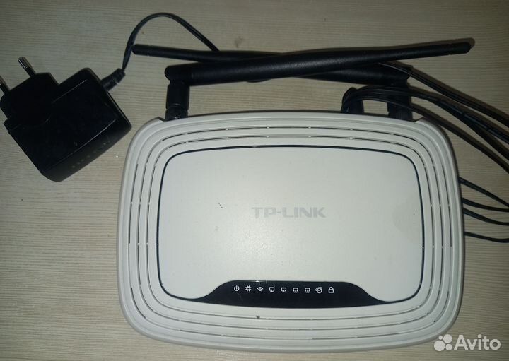 Wi-Fi роутер TP-link TL-WR840N, N300, белый