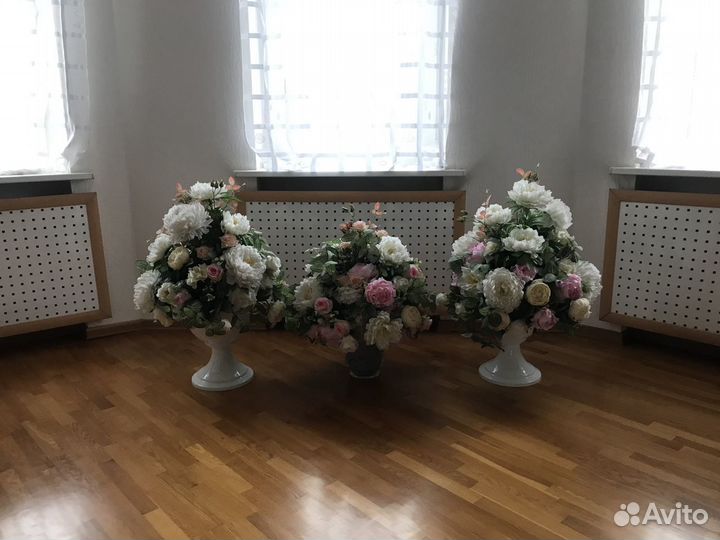 Искусственные цветы букеты