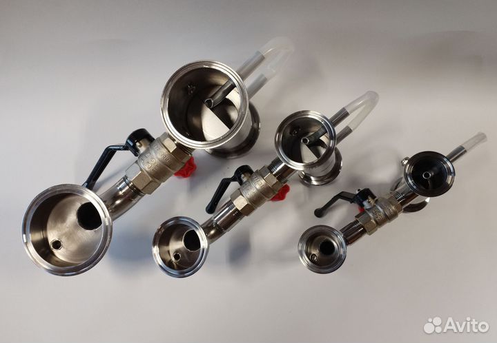 Узел отбора по пару и жидкости 1.5, 2, 3 дюйма