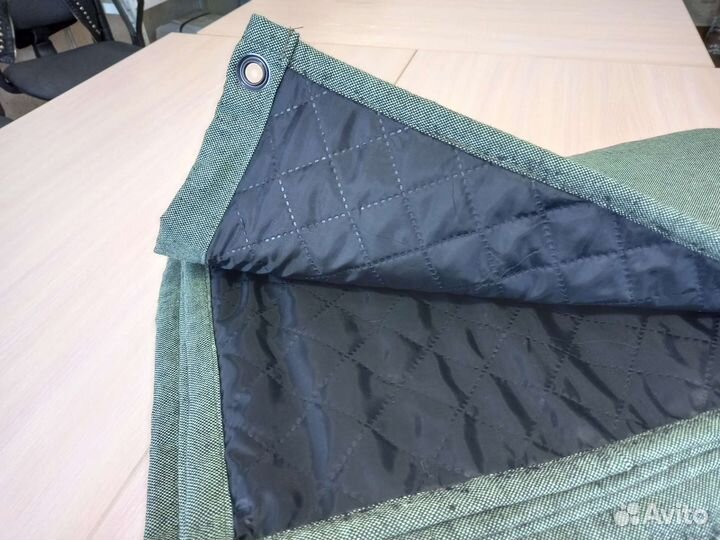 Штора в гараж(утеплённая), брезент