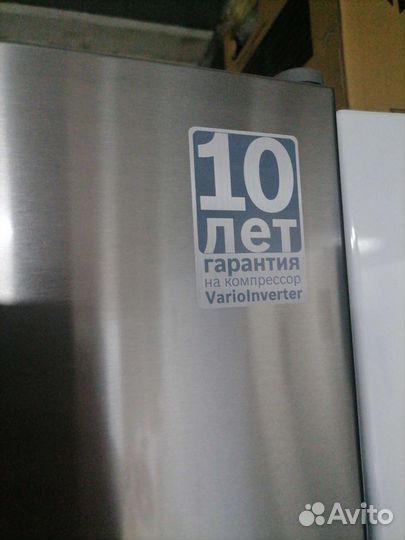 Новый холодильник bosch No Frost серый