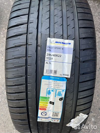 Michelin Pilot Sport 4 SUV 295/40 R22 112Y