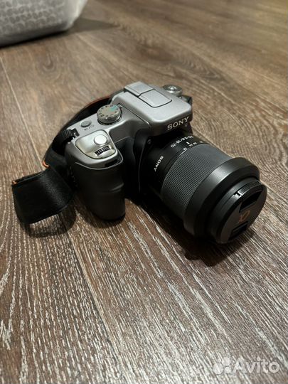 Sony a100 зеркальная камера