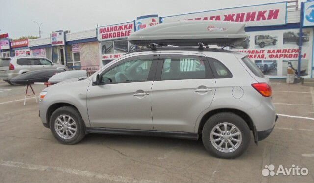 Автобоксы на крышу Ветлан 550 л на Subaru R2