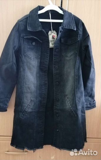 Джинсовая куртка для девочки