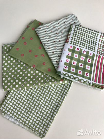 Набор Ткани из 5 отрезов 40х50 повышенной плотност