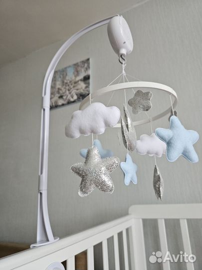 Мобиль,музыкальный блок, кронштейн