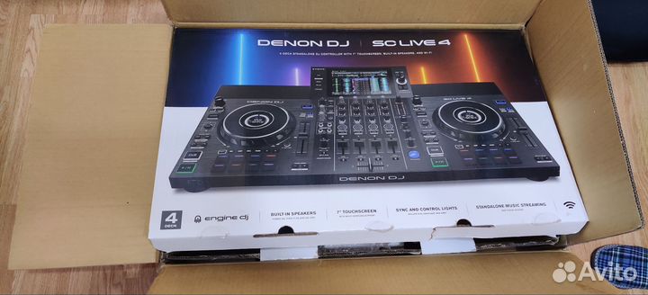 Dj контролер Denon sc live 4