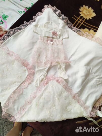 Конверт на выписку летний