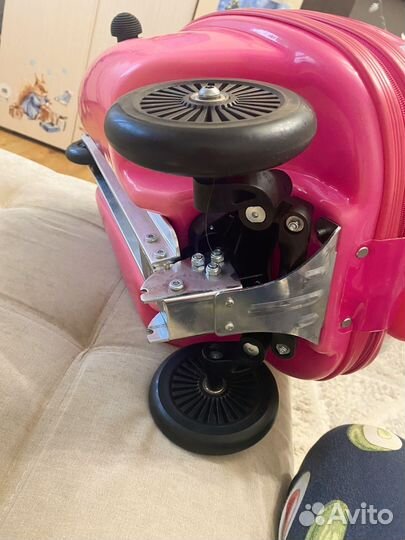 Чемодан самокат zinc