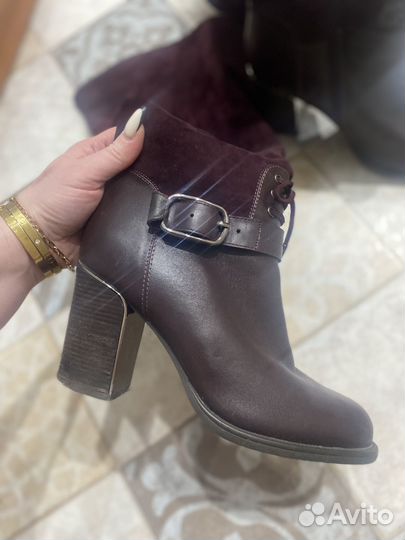 Сапоги зима натуральная кожа