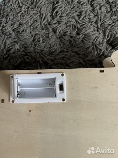 Домик новогодний декоративный с подсветкой