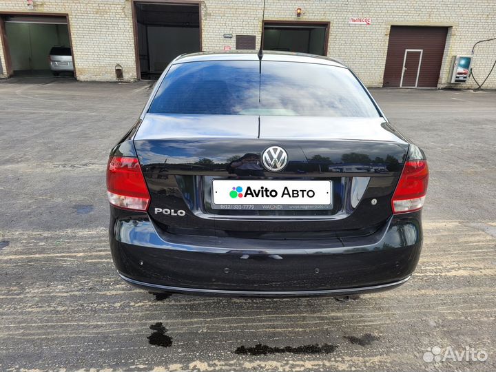 Volkswagen Polo 1.6 МТ, 2011, 189 000 км