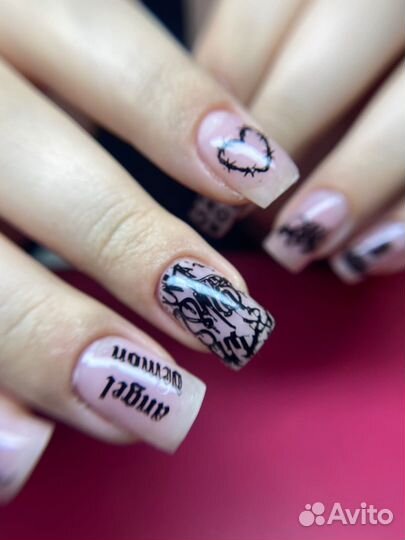 Маникюр с покрытием гель лак